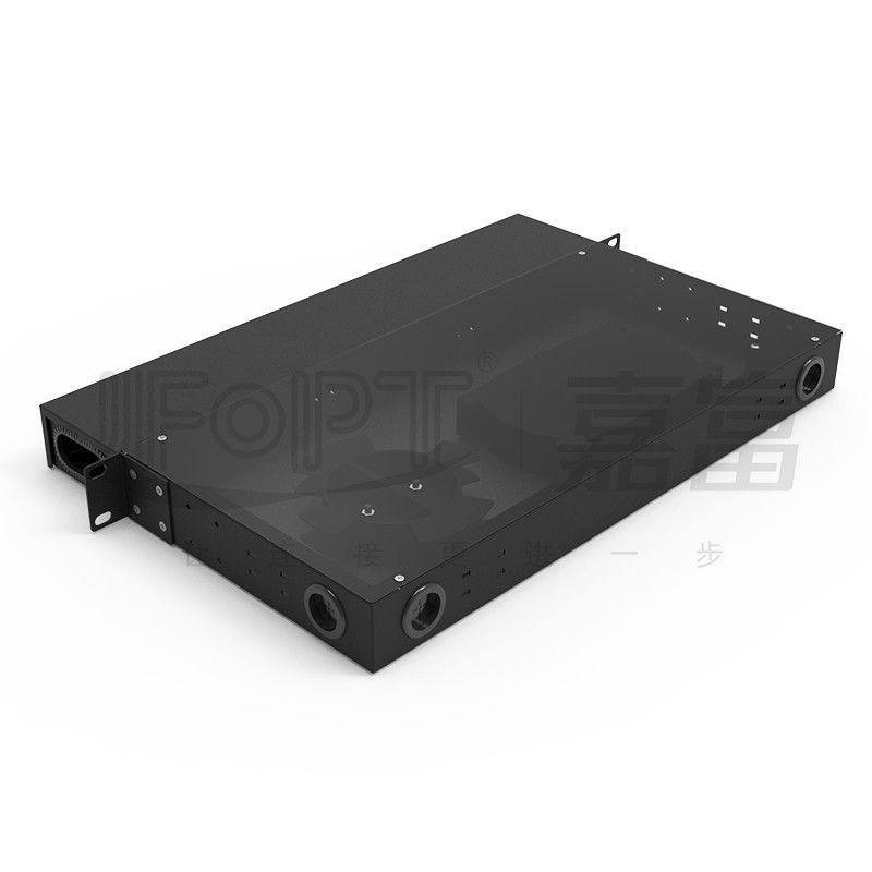 I centri a 19 pollici del quadro d'interconnessione di fibra del supporto di scaffale 1U 48/72/96