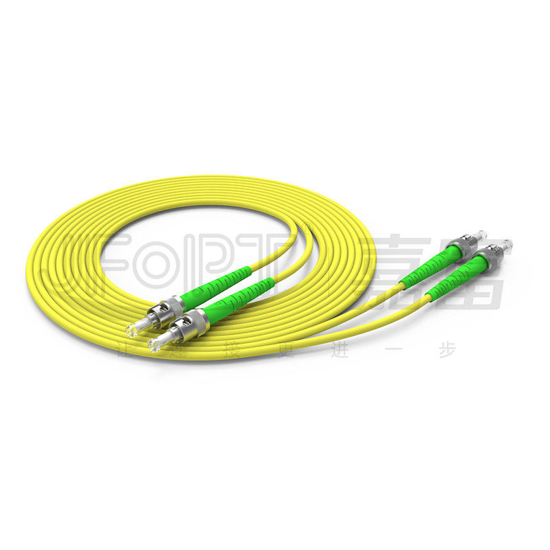 Cavo di toppa a fibra ottica di modo LSZH della st della st singolo OS2 G652D G657A1 G657A2