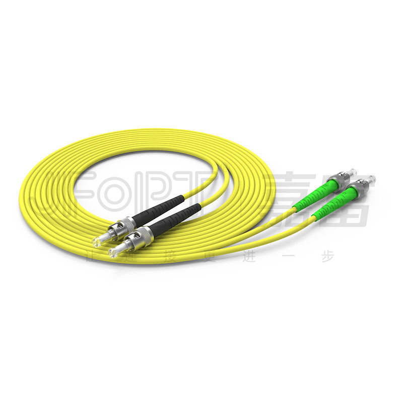 Cavo di toppa a fibra ottica di modo LSZH della st della st singolo OS2 G652D G657A1 G657A2