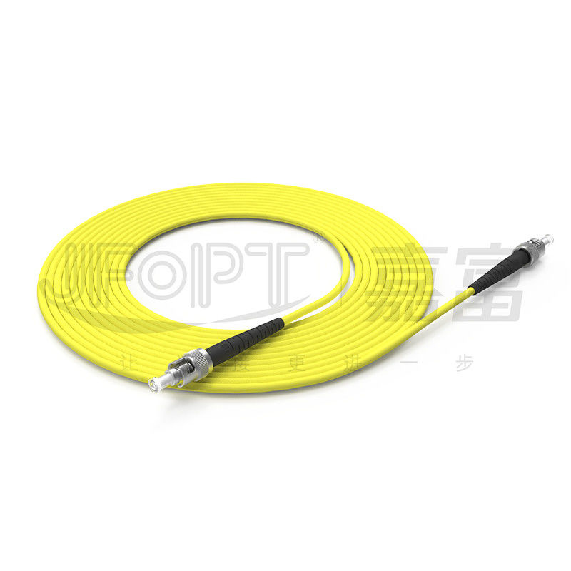 Cavo di toppa a fibra ottica di modo LSZH della st della st singolo OS2 G652D G657A1 G657A2