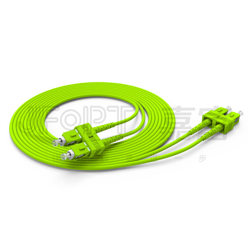 SC/UPC - fibra mista duplex del cavo di toppa di SC/UPC OM1 OM2 OM3 OM4 OM5 YOFC Corning