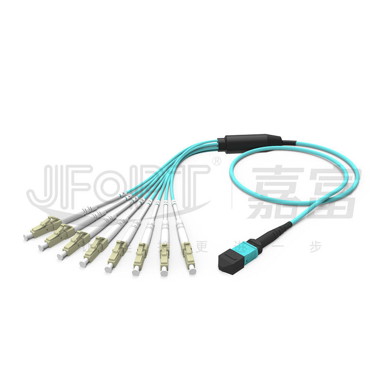 MPO - uscita LC DX del cavo di toppa di sblocco di LC 2.0mm con il puntale standard di perdita di millimetro della clip