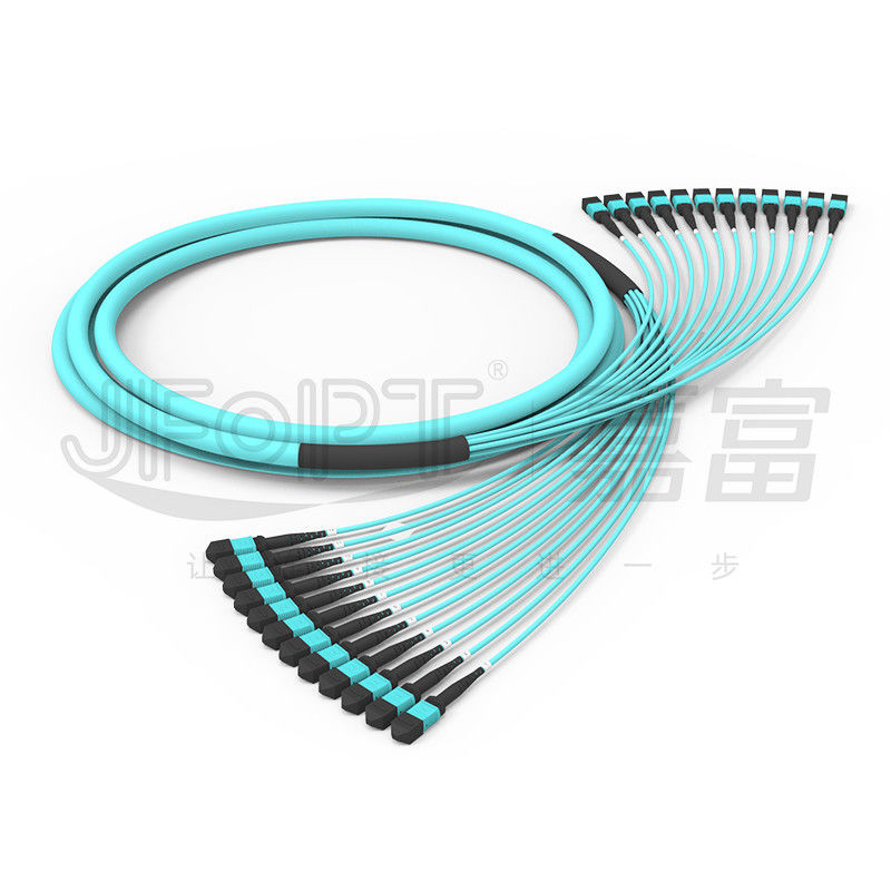 288 tronco a fibra ottica OM3-300 Mpo del sottomarino dei centri 12 del PC misto del cavo OFNR OFNP MPO dell'unità