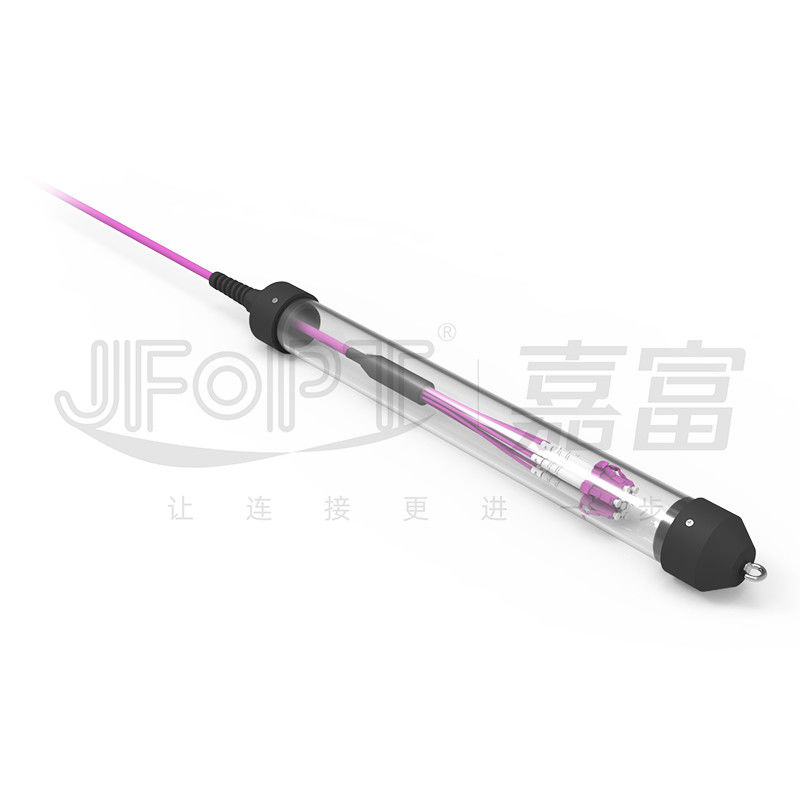 Mini Cable 12 svuota il cavo a fibre ottiche pre terminato con il ramo misto della viola OM4 0.5m dei connettori di LC UPC