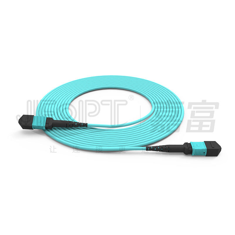 Fibre corazzate Mini Cable corazzato OM3 OM4 OM5 del cavo 12 del tronco di MPO