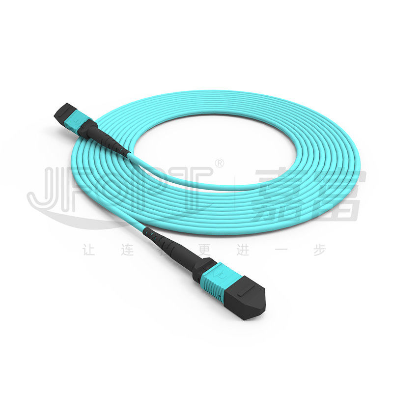 Fibre corazzate Mini Cable corazzato OM3 OM4 OM5 del cavo 12 del tronco di MPO