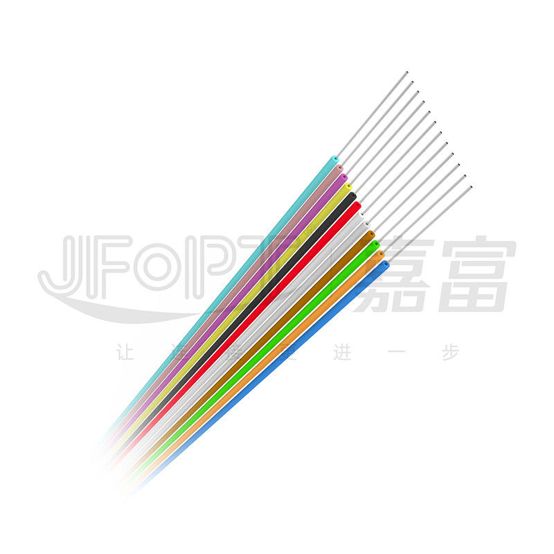 Modo attenuato stretto 0.6mm della fibra del cavo a fibre ottiche 0.9mm del PVC LSZH Hytrel singolo/misto dell'interno