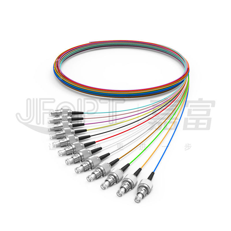Modo attenuato stretto 0.6mm della fibra del cavo a fibre ottiche 0.9mm del PVC LSZH Hytrel singolo/misto dell'interno