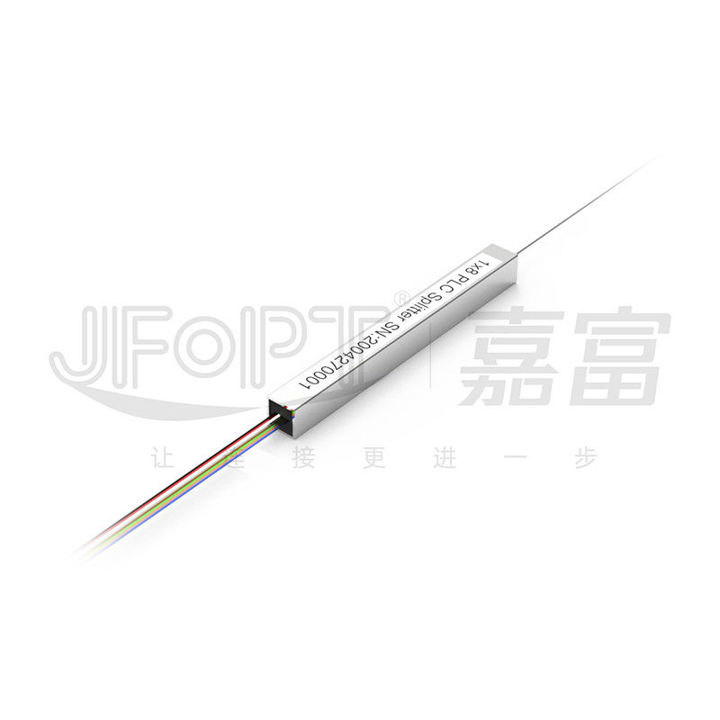 Fibra nuda a fibra ottica del separatore 1×N dello SpA installata in scatola del pannello/LGX del separatore con l'uscita nuda del nastro della fibra