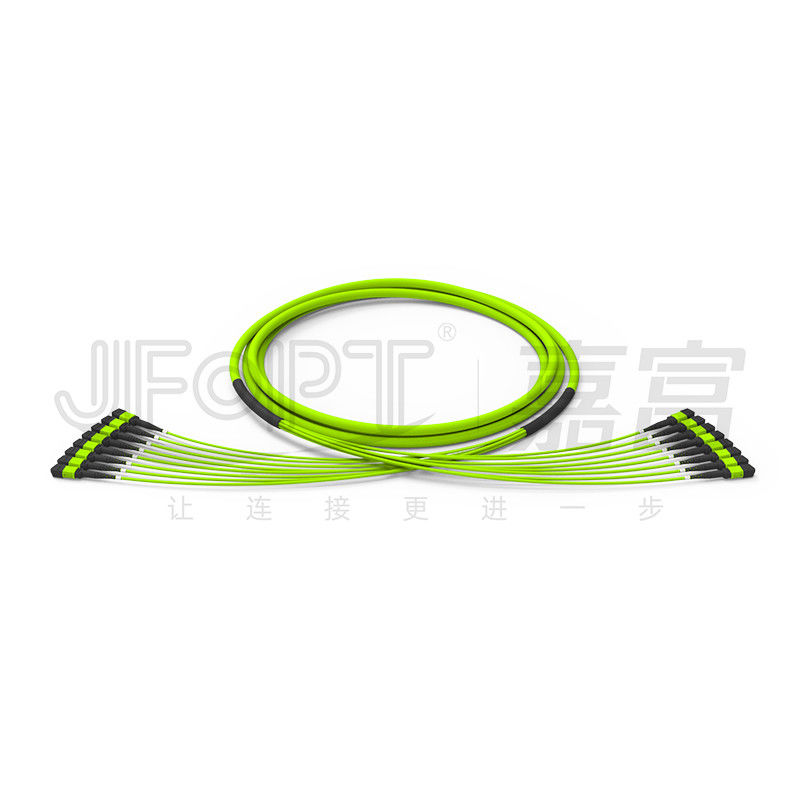96 larghezza di banda mista delle unità OM5 50/125 del saltatore 8 della fibra delle fibre MPO dei centri 12 alta