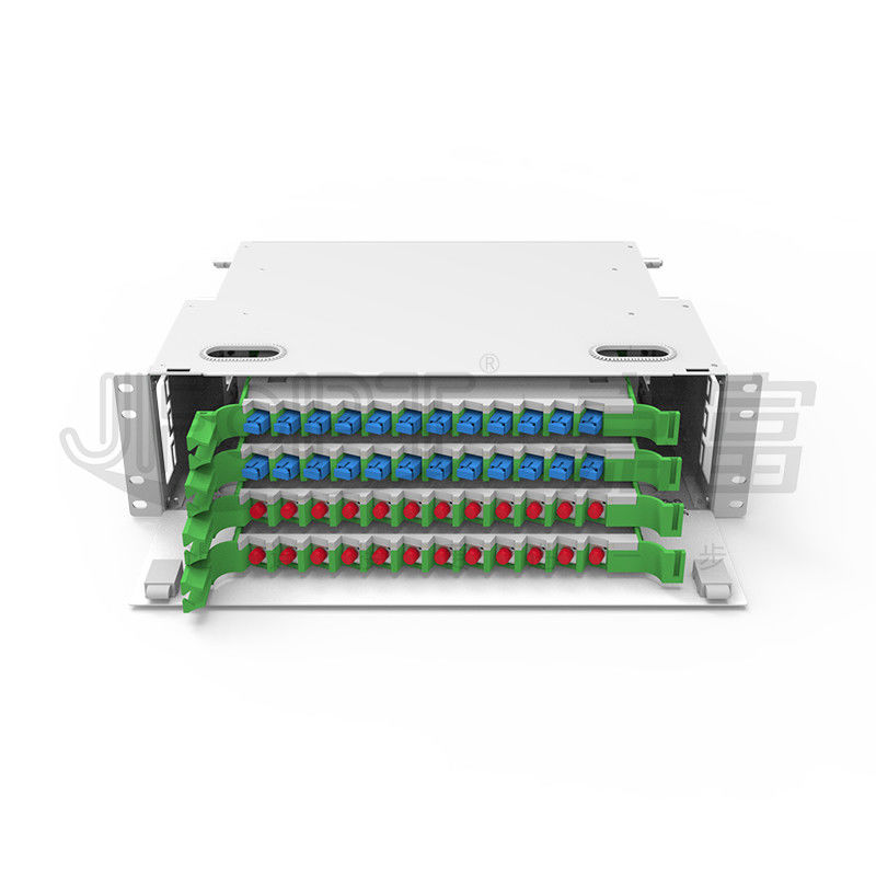 3U 48 struttura di distribuzione a fibra ottica dello Sc SX e di FC SX del centro ODF
