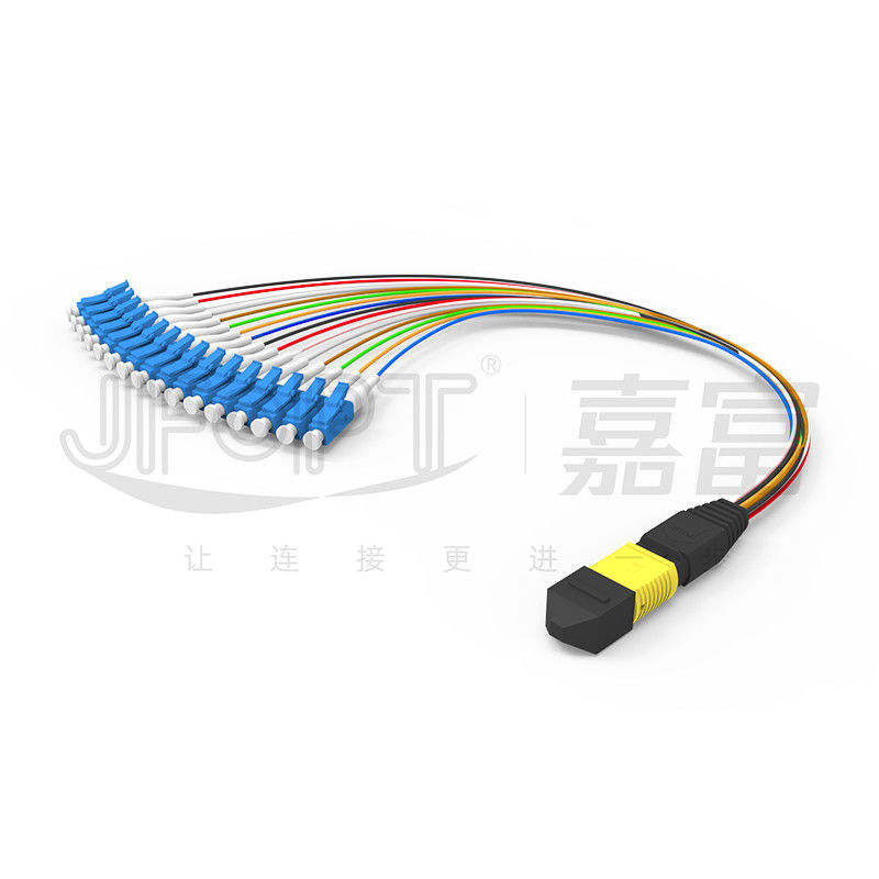 Tipo con poche perdite monomodale G657A1/G657A2 dei centri del cavo di toppa di MPO-LC 16 un contenitore di modulo