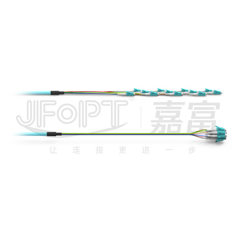 LC/UPC-LC/UPC Patch Cord 12-96 Core G652D/G657A1/G657A2 strettamente tamponato con kit di estrazione degli occhi