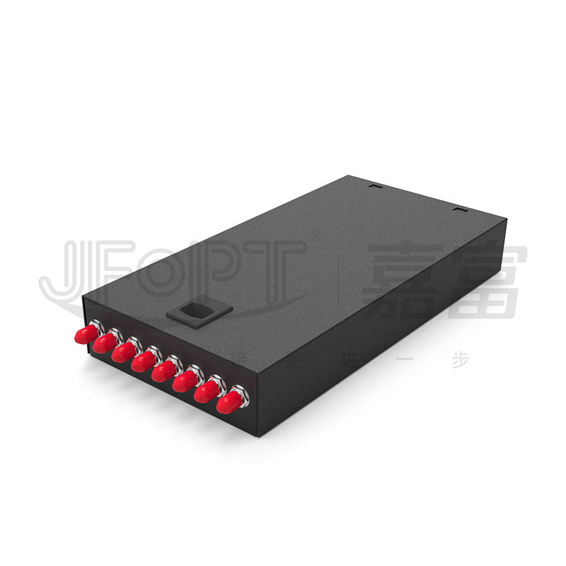 Scatola di terminazione a fibra ottica a chiusura/SC/LC/FC/ST montata a parete 8-12 porte Nero