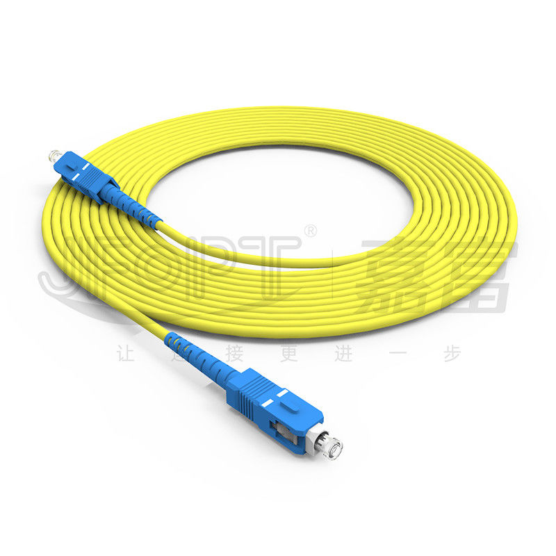 LAN cablato ONVIF 4G 3G Cavo in fibra ottica SC UPC/APC Finitura per la lunghezza della rete