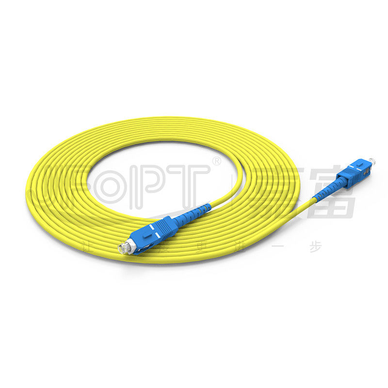 LAN cablato ONVIF 4G 3G Cavo in fibra ottica SC UPC/APC Finitura per la lunghezza della rete