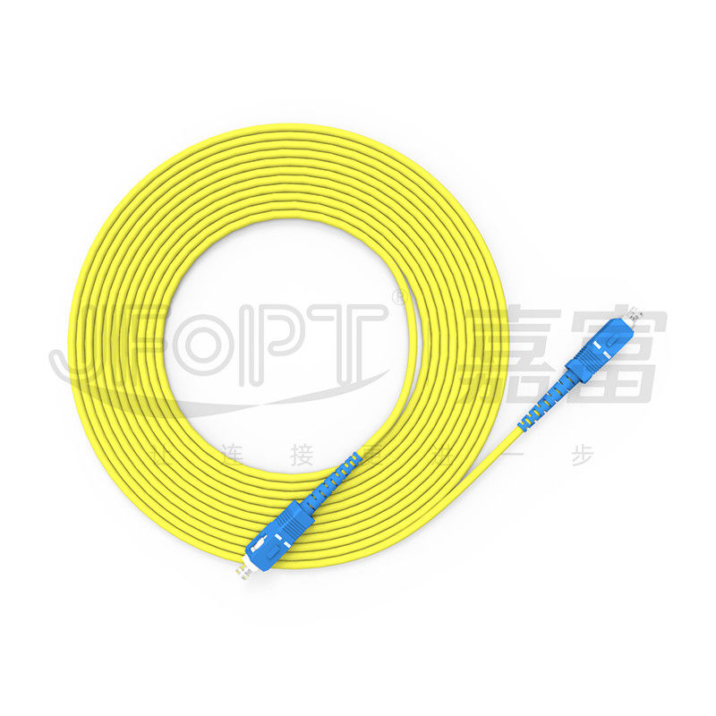 LAN cablato ONVIF 4G 3G Cavo in fibra ottica SC UPC/APC Finitura per la lunghezza della rete