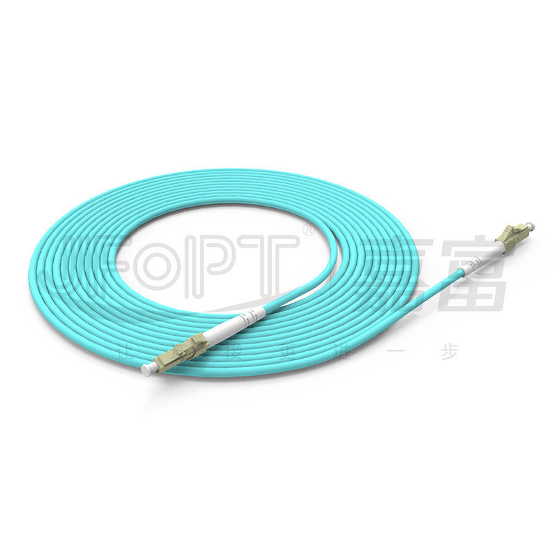 Multi Mode 2.0mm LC/APC SX Fiber Optic Patch Cord per trasmissione dati ad alta velocità