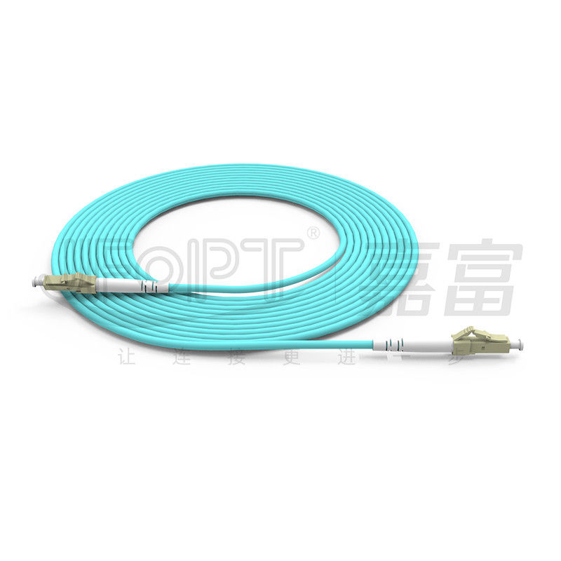 Multi Mode 2.0mm LC/APC SX Fiber Optic Patch Cord per trasmissione dati ad alta velocità