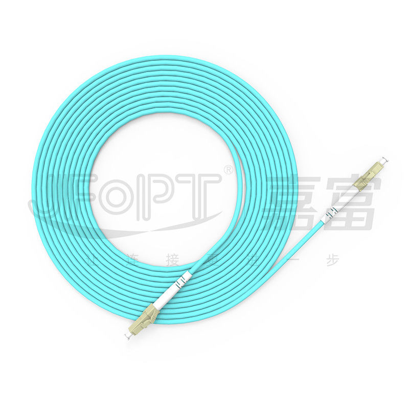 Multi Mode 2.0mm LC/APC SX Fiber Optic Patch Cord per trasmissione dati ad alta velocità
