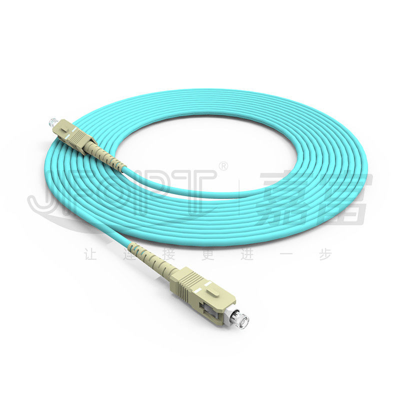 SC a SC MM Cordone di patch in fibra ottica LSZH APC Connector in fibra ROHS Standard 10M 20M Low IL