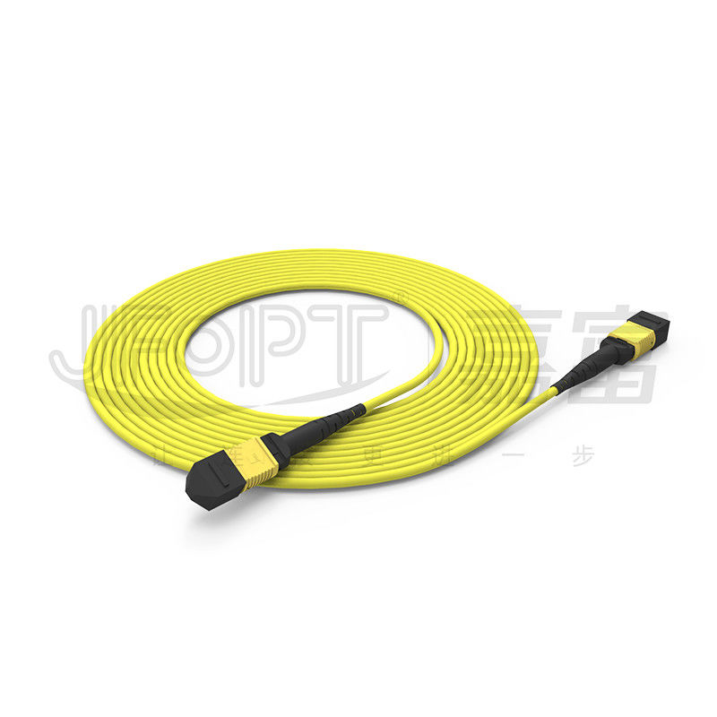 12 Core MPO Trunk Cable LSZH 2.0mm/3.0mm a bassa perdita Single-Tube Mini Cable MPO Patch Cord