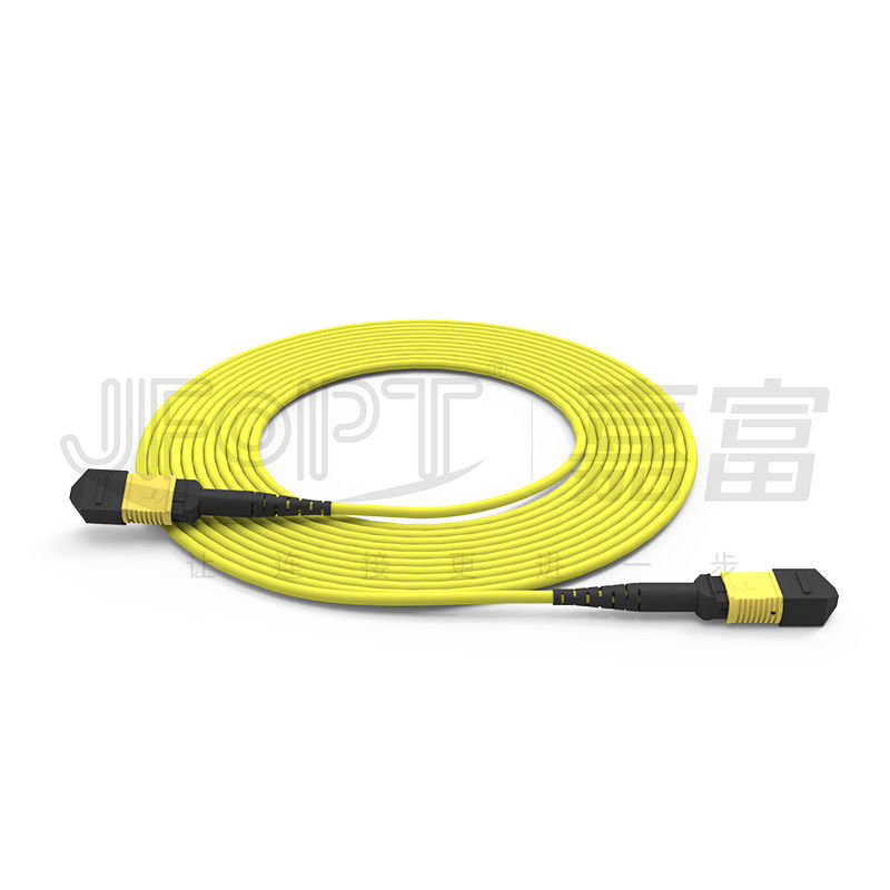 12 Core MPO Trunk Cable LSZH 2.0mm/3.0mm a bassa perdita Single-Tube Mini Cable MPO Patch Cord