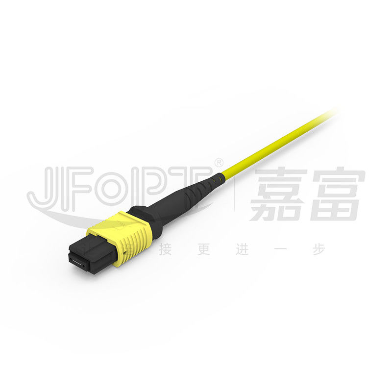 12 Core MPO Trunk Cable LSZH 2.0mm/3.0mm a bassa perdita Single-Tube Mini Cable MPO Patch Cord