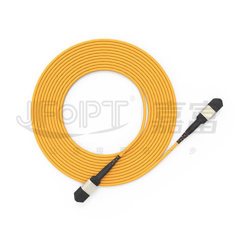 Cavo patch multimodale in fibra ottica multimodale con ghiera MPO a bassa perdita da 850 nm