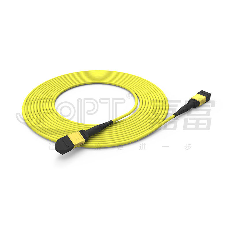 MPO Patch Cord SM 12 nuclei prezzo del cavo ottico cavo in fibra ottica all'interno all'esterno cavo a goccia in fibra ottica
